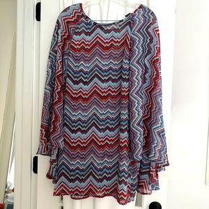 Beautiful flowing Beach cover up